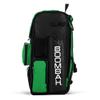 Boombah Superpack Bat Pack -Backpack Version (no wheels) - Holds up to 4 Bats - Black/Kelly Green - For Baseball or Softball view 4