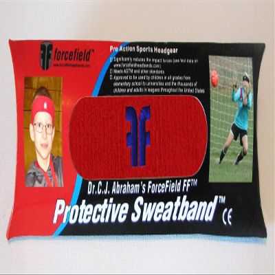ForceField FF Protective Sweatband (14" / 4-10 Years) (Red)