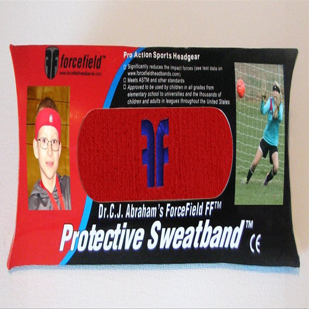 ForceField FF Protective Sweatband (14" / 4-10 Years) (Red)