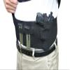 AlphaHolster Belly Band Gun Holster wtih Dual Magazine Pouch. Cross Draw - Right or Left Hand - Any Gun - Any Clothing (Black, XXX-Large) view 1