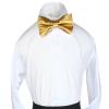 Classic Party Formal Tuxedo Suits Baby Boy Kid Men Satin Colors Bow Tie SM-XL (Extra Large (Adult), Gold) view 4