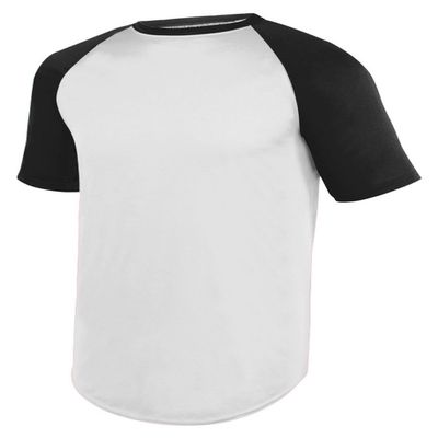 Augusta Sportswear Men's XL 1508, White/Black, X-Large