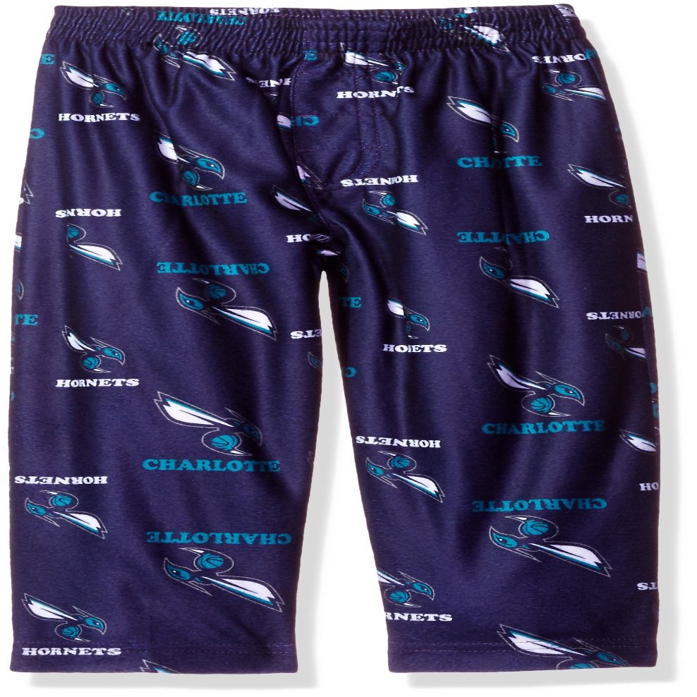 Outerstuff NBA Brand Toddler NBA Hornets Sleepwear All Over Print Pant, 2T, Hornets Purple