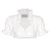 Authentic German Dirndl Blouse with Ruffles White - Traditional & Elegant Bavarian Oktoberfest Blouse Luna (00, White) view 2