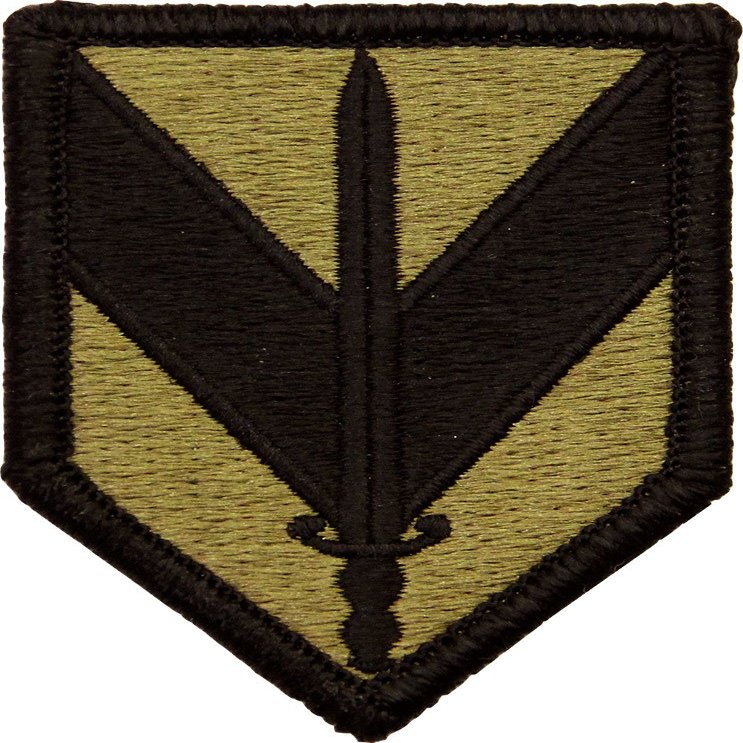 1st Sustainment Brigade Scorpion / OCP Patch With Hook Fastener