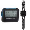 Gymboss Interval Timer and Stopwatch and Watchstrap - Bundle (Black w/Blue Buttons, One Size Fits All) view 1