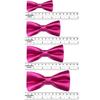 Classic Party Formal Tuxedo Suits Baby Boy Kid Men Satin Colors Bow Tie SM-XL (Extra Large (Adult), Fuchsia) view 3