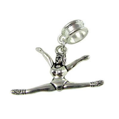 UniqueBeadsAndGifts Universal Cheerleader Gymnast Charm
