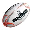 Rhino Unisex's Meteor Match Rugby Ball Size 5, White, 5 view 1