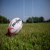 Rhino Unisex's Meteor Match Rugby Ball Size 5, White, 5 view 2