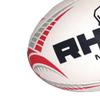 Rhino Unisex's Meteor Match Rugby Ball Size 5, White, 5 view 4