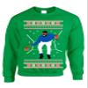 ALLNTRENDS Adult Crewneck 1-800 Hotline Bling Ugly Christmas Sweater (2XL, Irish Green) view 1