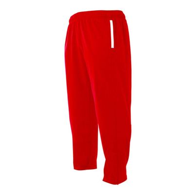 A4 Sportswear Red Adult XS Athletic Warm Up Wicking Pants Elastic Waist Band with Draw Cord