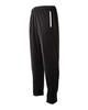 A4 Sportswear Black Adult Small Athletic Warm Up Wicking Pants Elastic Waist Band with Draw Cord view 1