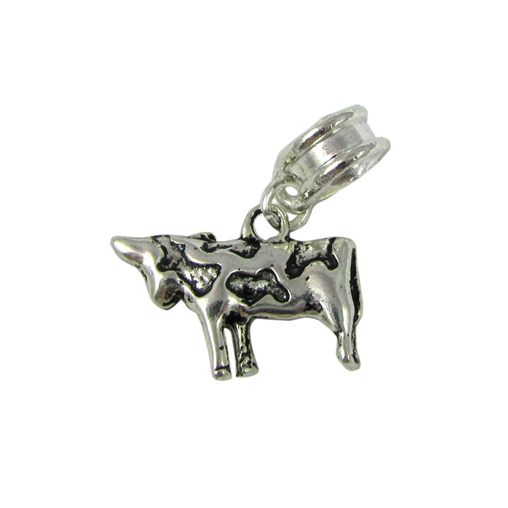 UniqueBeadsAndGifts Universal Cow Charm