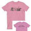ZJ Designs is it Live or is it Dead Tour T-Shirt (Heather Pink, M) view 2