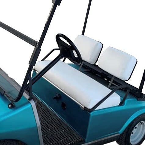 Club Car Pre 2000 "STAPLE ON" Golf Cart Seat Cover (Solid Color) Choose From 30 Colors, Custom Golf Cart Seat Covers, Handmade-Golf-Cart-Seat-Covers, Up To Par Covers