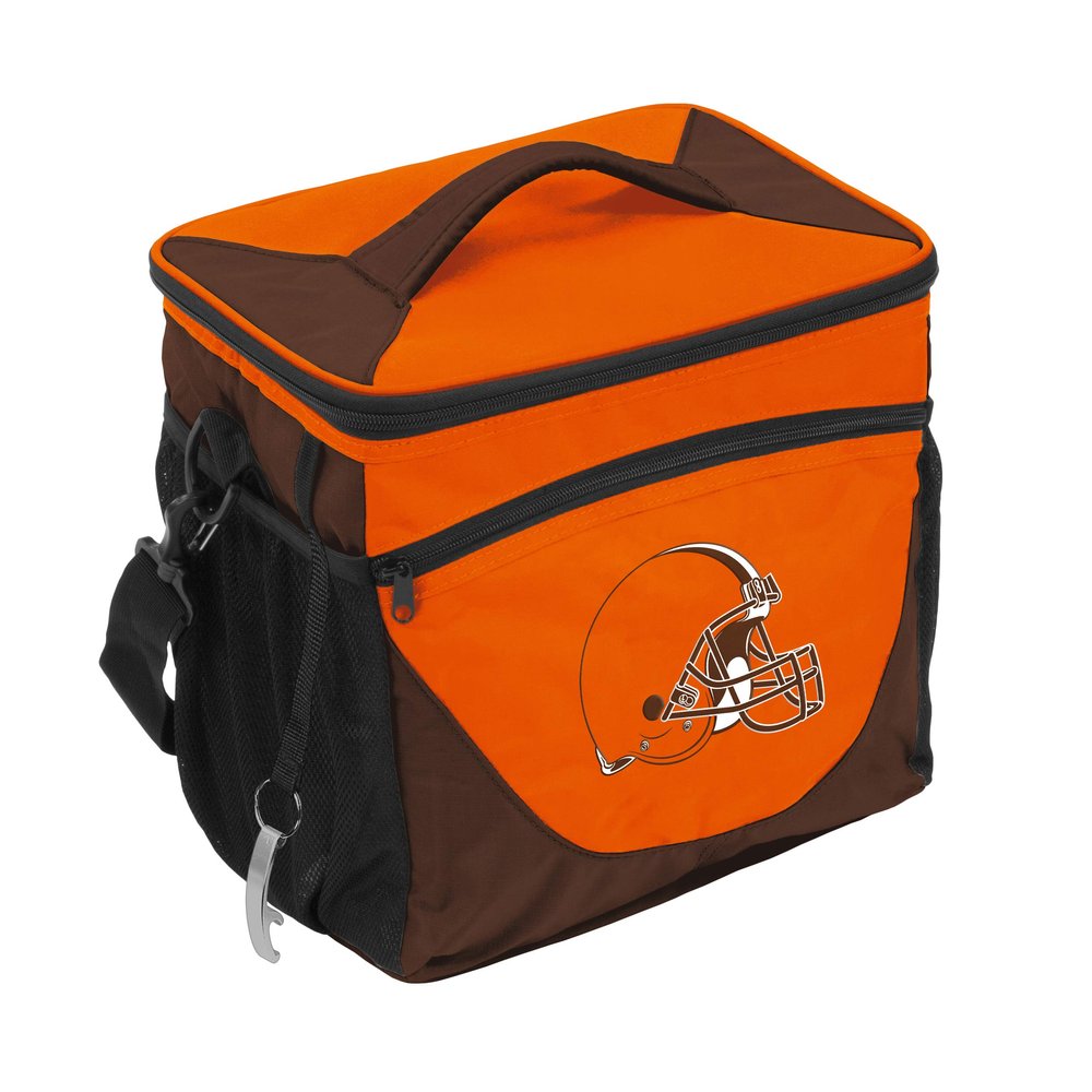 NFL Logo Brands Cleveland Browns 24 Can Cooler, Team Color