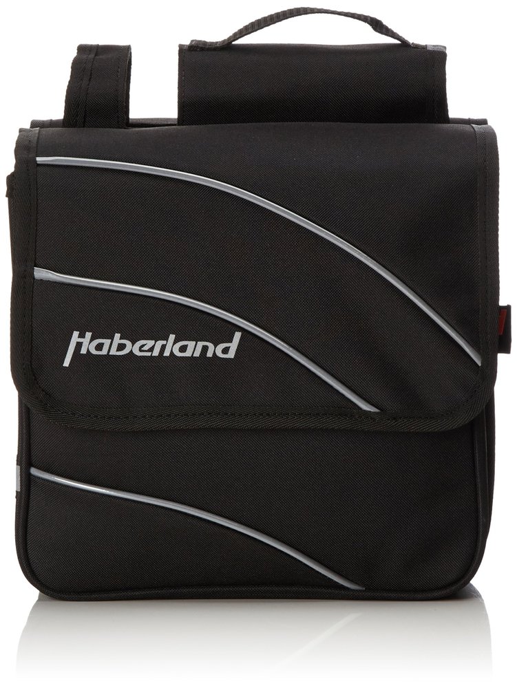 Haberland Double Bag Unisex Kim, Unisex, Kim, Black