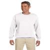 Gildan Men's Heavyweight Waistband Sweatshirt, White, L view 1