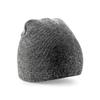 Beechfield Plain Basic Knitted Winter Beanie Hat (One Size) (Antique Gray) view 1