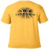 Image One NCAA Basketball Energy Short Sleeve Comfort Color Tee, Medium,Citrus view 2