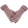 woogwin Womens Winter Gloves Touch Screen Warm Fleece Lined Thick Thermal Windproof Ladies Snow Gloves for Cold Weather (Khaki) view 1