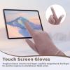 woogwin Womens Winter Gloves Touch Screen Warm Fleece Lined Thick Thermal Windproof Ladies Snow Gloves for Cold Weather (Khaki) view 3