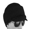 Trendy XU Outdoor Sports Thick Fleece Face Mask Cycling Knitted Ski Cap (Black) view 2