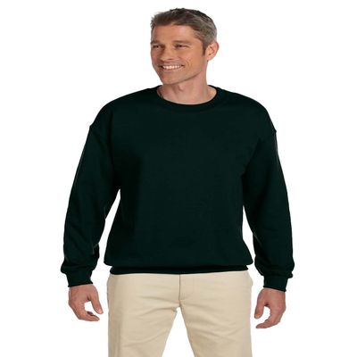 Gildan Men's Heavyweight Waistband Sweatshirt, Forest Green, M