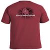 NCAA Oklahoma Sooners Basketball Energy Short Sleeve Comfort Color Tee, Medium,Chili view 2