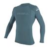 O' NEILL Men's Basic Skins 50+ Long Sleeve Rash Guard, Dusty Blue, XL view 4
