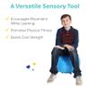 Fun & Function - Chair Ball - Yoga Ball Chair for Kids - Flexible Seating for Classroom, Elementary & Middle School - Wiggle Chair for Kids - Blue - 21" - Child Ball Seat view 4