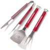 NHL Chicago Blackhawks Spirit Series 3-Piece BBQ Set Stainless Steel, 22" x 9" view 1