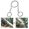 Sonew Outdoor Wire Rope, Portable Stainless Steel Wire Saw 360  Camping Saw for Emergency Camping view 2