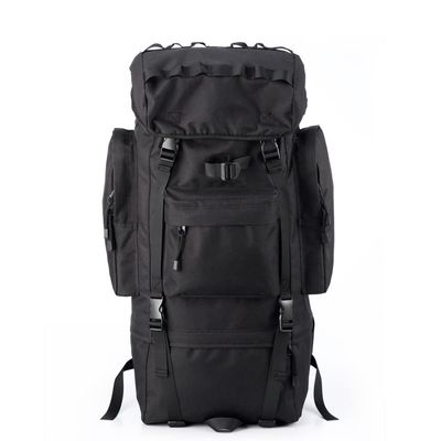 Mastiff Outdoor Black Adventure Rucksack MOLLE Hiking Camping Gear Travel Survival Functional Backpack