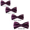 Classic Party Formal Tuxedo Suits Baby Boy Kid Men Satin Colors Bow Tie SM-XL (Extra Large (Adult), Eggplant) view 3