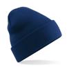 Beechfield Soft Feel Knitted Winter Hat (One Size) (Oxford Navy) view 1