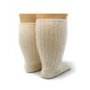 WARRIOR ALPACA SOCKS - Infant & Toddler Baby Alpaca Wool Socks, Unisex, Cuff-able Knee High, Solid, Dye & Bleach Free (0-3 Months, Off White) view 3