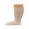 WARRIOR ALPACA SOCKS - Infant & Toddler Baby Alpaca Wool Socks, Unisex, Cuff-able Knee High, Solid, Dye & Bleach Free (0-3 Months, Off White) view 4