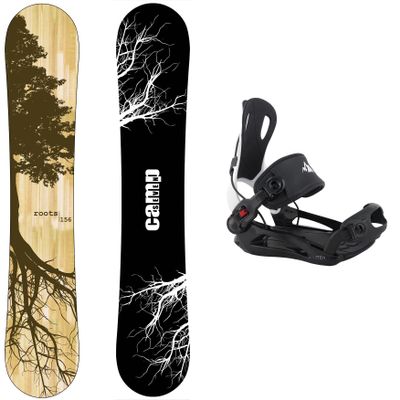 Package-Camp Seven Roots CRC Snowboard-156 cm-System MTN Binding XL