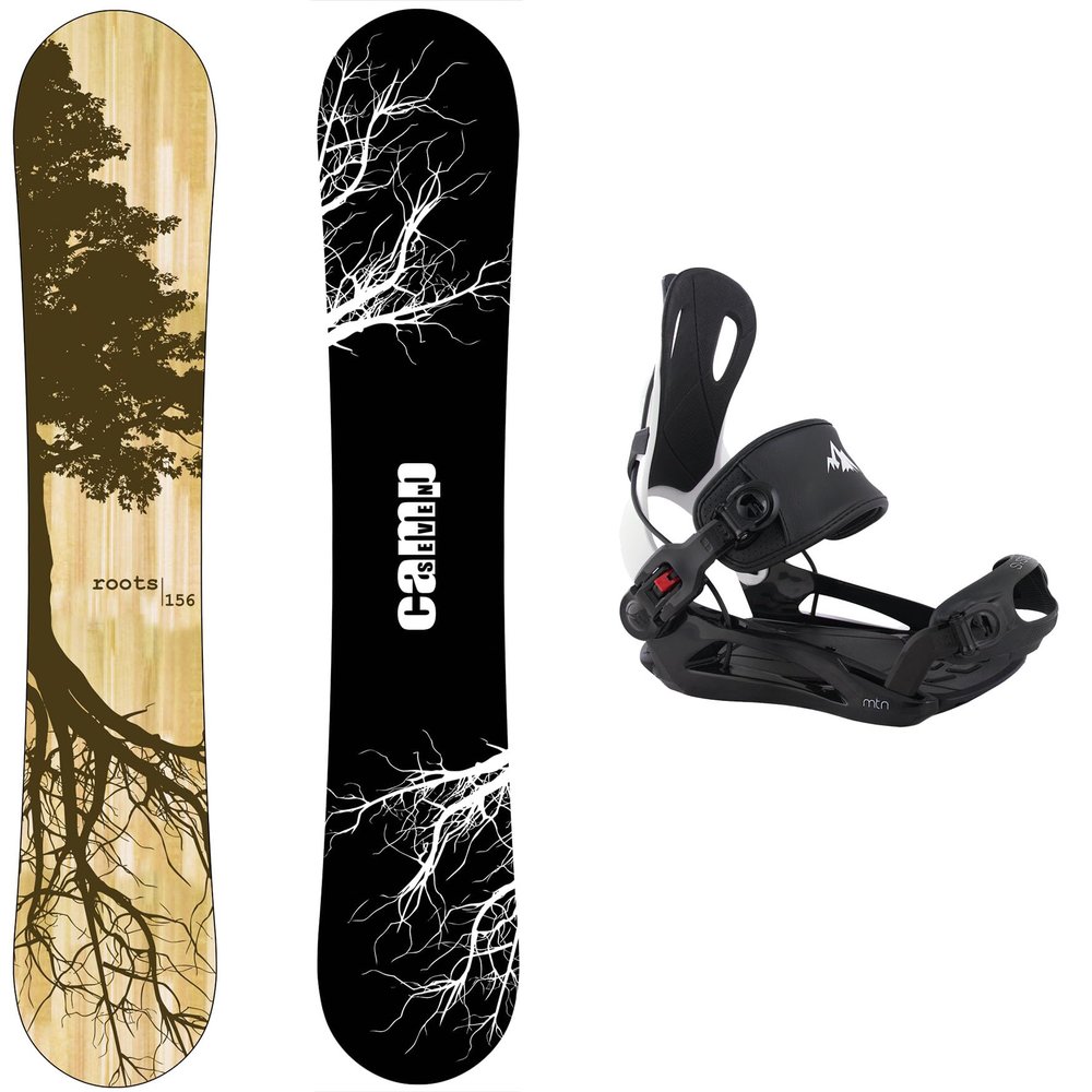 Package-Camp Seven Roots CRC Snowboard-156 cm-System MTN Binding XL