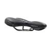 Selle Royal Respiro Moderate, Unisex Bike Seat with Ventilation Channel for Extra Comfort, Black, One Size view 1