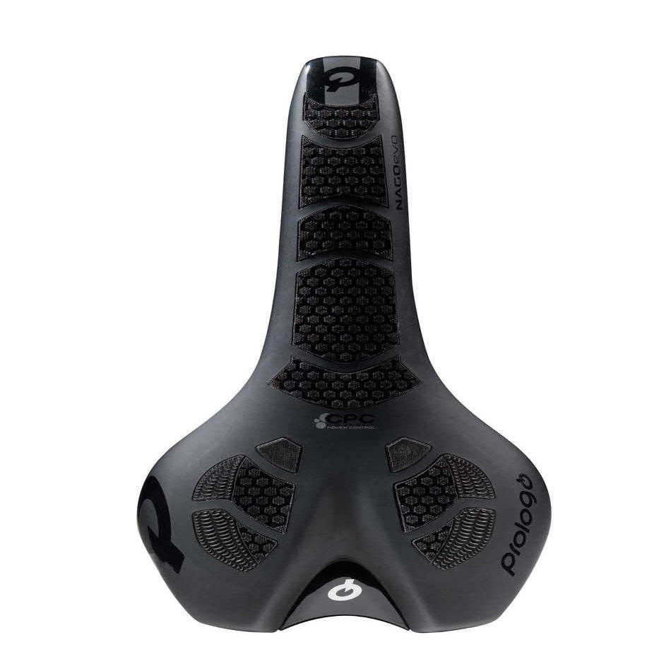 Prologo Nago Unisex Bike Saddle, Unisex, Nago, Antracite/Black Dual Cover, Taille 134