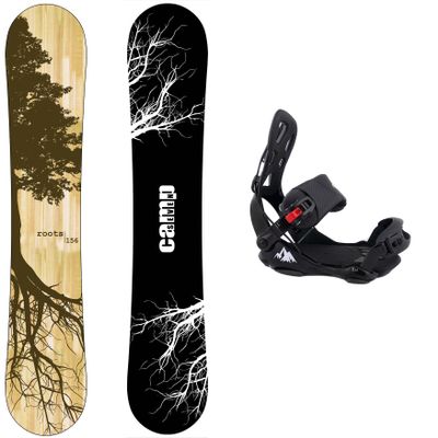 Package-Camp Seven Roots CRC Snowboard-159 cm-System LTX Binding Large