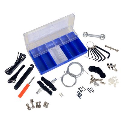 Fischer Repair Set of 100, Black, One Size