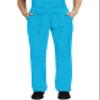 Healing Hands Women's Scrub Pant Tori Cargo Bottoms with 5 Pockets and 2-Way Stretch Fabric Plus Size 9133, 3XL, Turquoise view 1