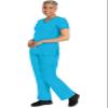 Healing Hands Women's Scrub Pant Tori Cargo Bottoms with 5 Pockets and 2-Way Stretch Fabric Plus Size 9133, 3XL, Turquoise view 3