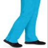 Healing Hands Women's Scrub Pant Tori Cargo Bottoms with 5 Pockets and 2-Way Stretch Fabric Plus Size 9133, 3XL, Turquoise view 4