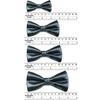 Classic Party Formal Tuxedo Suits Baby Boy Kid Men Satin Colors Bow Tie SM-XL (Medium (5-14 Years), Dark Gray) view 3